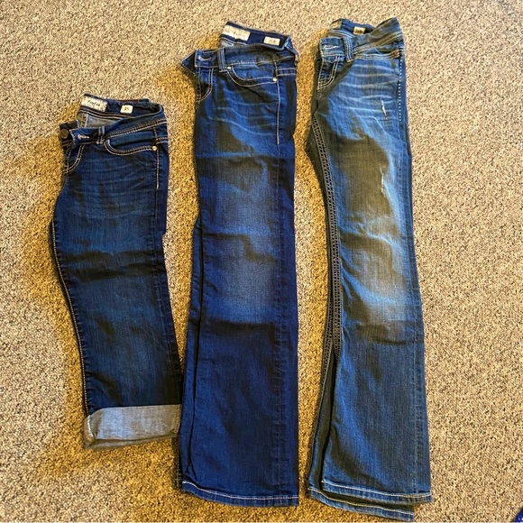 BKE Denim - 3 pair BKE Payton jeans size 25 capri crop regular pant